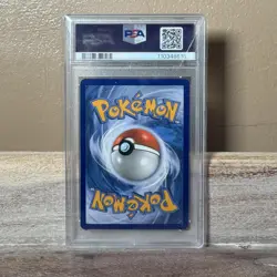Pokemon TCG Espeon & Deoxys GX SM240 PSA 7 Tag Team Promo Full Art Holo - Image 2