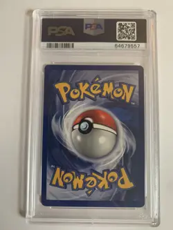 Pokemon WotC Base Set English FIRE ENERGY 98/102 1st Edition PSA 9 MINT - Image 2