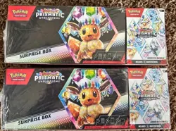 🔥 Sam’s Club Pokemon Prismatic Evolutions Surprise Boxes & Booster Bundle x2 🔥 - Image 1