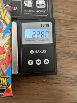 Extremely heavy 22.80g! Pokemon Mega Evolution booster pack English - Image 2