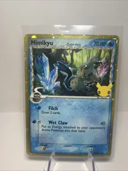 Pokemon Mimikyu Delta Species Holo SWSH136 Celebrations Black Star Promo - Image 1