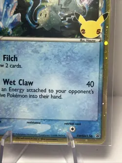 Pokemon Mimikyu Delta Species Holo SWSH136 Celebrations Black Star Promo - Image 4