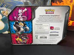 Pokemon Melmetal & Lucario GX Tag Team Tin Power Partnerships New Factory Sealed - Image 3