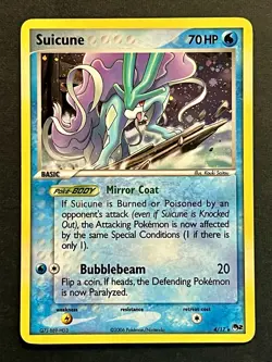 Suicune POP Series 2 4/17 Holo Rare 2006 Vintage Pokemon TCG - Image 1