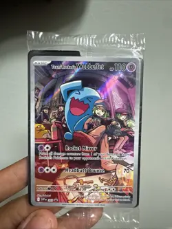 Pokemon TCG - Team Rocket's Wobbuffet 203 SVP NM [SEALED] Scarlet & Violet Promo - Image 1