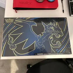 Pokemon TCG Mega Charizard X Ex Ultra Premium Collection Box UPC New Sealed - Image 1