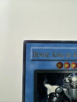 YuGiOh TCG 1st Edition Demise, King of Armageddon - Ultimate Rare SOI-EN035 (1) - Image 2