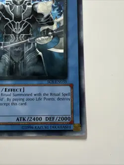 YuGiOh TCG 1st Edition Demise, King of Armageddon - Ultimate Rare SOI-EN035 (1) - Image 4