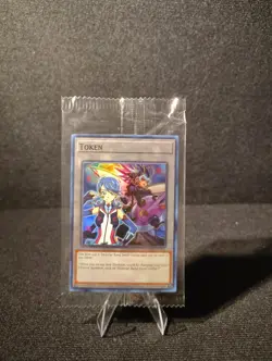 Yu-Gi-Oh! Token TKN5-EN031 Blue Gal & Trickstar Band Sweet Guitar SEALED - Image 1
