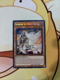 Yugioh Fallen Of The White Dragon BRPO-EN024 Secret Rare - Image 1
