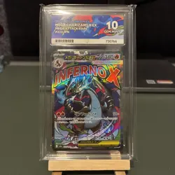 Pokemon TCG Mega Charizard x EX Mega Dream MA 223/193 Ace 10 Gem Mint - Image 1