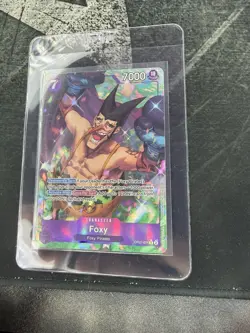 Foxy OP07-071 Rare ALT ART 500 Years in Future One Piece TCG NM English - Image 1