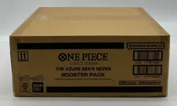 One Piece TCG The Azure Sea’s Seven Booster Box Case 12 Boxes Sealed OP-14 - Image 1