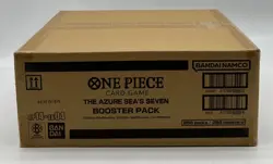 One Piece TCG The Azure Sea’s Seven Booster Box Case 12 Boxes Sealed OP-14 - Image 4