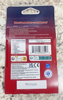 One Piece TCG OP-13 Carrying On His Will ENGLISH SLEEVED BOOSTER New SEALED🔥 - Image 4