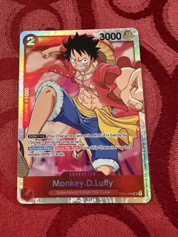 Monkey.D.Luffy OP01-024 - One Piece TCG - SR Near-Mint Super Rare English - Image 1