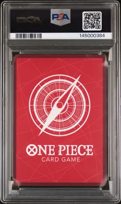 2025 ONE PIECE PROMOS BVB X ONE PIECE MATCH DAY 2025 #003 MONKEY D. LUFFY PSA 10 - Image 2