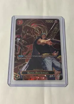 Benn.Beckman SP OP13 OP09-009 Carrying On His Will English One Piece TCG - Image 1