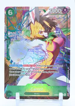 One Piece - Carrot EB03-013 (R) Alt Art Heroines Edition English NM/M - Image 1