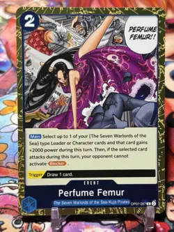 PERFUME FEMUR - One Piece TCG OP07-057 - R Rare - 500 Years in the Future - Image 1