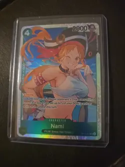 Nami Foil OP14-031 The Azure Sea's Seven One Piece - Image 1