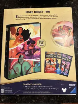 Disney Lorcana The First Chapter Rise of Floodborn Portfolio Bundle - Image 2