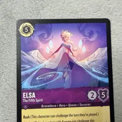 Disney Lorcana - Elsa - The Fifth Spirit 48/204 Shimmering Skies - Regular - Image 2
