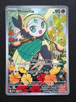 Meloetta Full Art Mega Diancie EX Deck Promo Pokemon Card #026 - Image 1