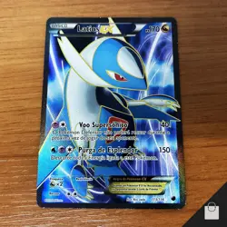 Latios EX 113/116 Plasma Freeze Pokemon TCG Brazilian Full Art Card Rare LP+/NM- - Image 3