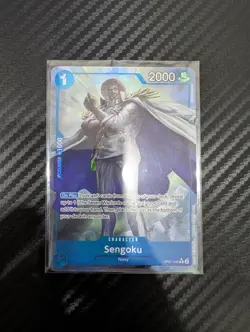 One Piece Card Game Sengoku OP07-046 R Alternate Art Parallel Card NM - Image 1