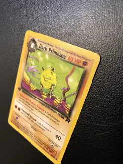 Dark Primeape 43/82 Team Rocket 1st First Edition Pokemon Card In NM Condition - Image 4