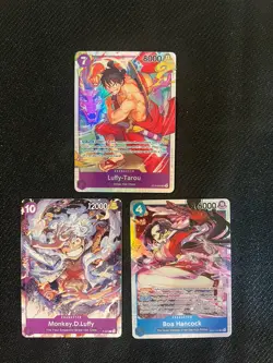 Monkey.D.Luffy P-041 Boa Hancock Promo One Piece (10 cards) - Image 2