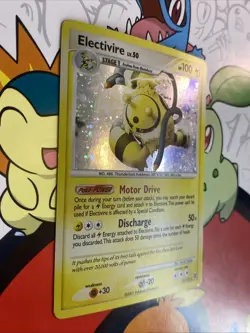 Electivire - 25/132 - Pokemon Secret Wonders Holo Card LP - Image 2