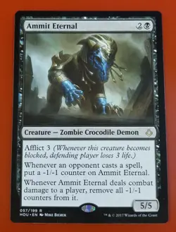 1x Ammit Eternal | Hour of Devastation | MTG Magic Cards - Image 1