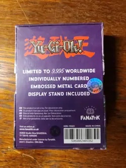 Fanattik - Yugioh - Limited Metal Card - Dark Magician - Image 2