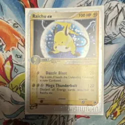 Pokemon Raichu ex EX Sandstorm Holo Stage 1 Card Lot (2) English Nintendo - Image 1