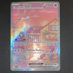 Mew EX 053 Scarlet & Violet Promo Holo - Pokemon Card English 180HP Psychic - Image 1