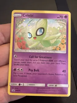 Celebi - SM224 - SM Black Star Promo Pokemon Card TCG SM Promo - Image 1
