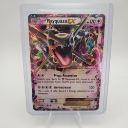 Rayquaza EX (Shiny) XY69 Holo XY Promos Pokemon Card MP - Image 3
