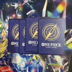 Gol D Roger P-107 Promo | English One Piece Card Game TCG x4 Playset - Image 2