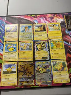 Pokemon TCG Pikacu/Raichu Lot of 12 Cards - Image 1