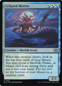 Eclipsed Merrow Lorwyn Eclipsed Foil NM 221 - Image 1