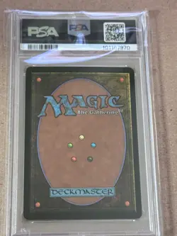 CITY OF BRASS 8th Edition Foil Rare Graded PSA 7 NM - Image 2