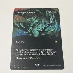 Nature's Rhythm (Borderless) Tarkir: Dragonstorm Regular - Image 1