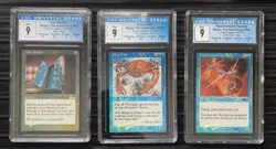 Mtg Urza’s Legacy Foil Lot (CGC) Graded. 3 total [1999] - Image 1