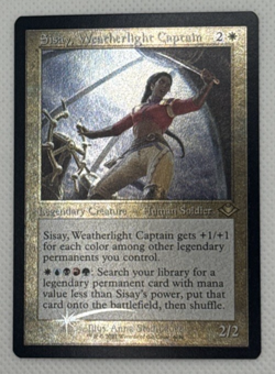 Sisay, Weatherlight Captain (Retro Frame) (Foil Etched) Modern Horizons Foil - Image 1