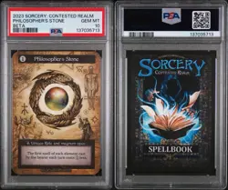 Philosopher's Stone Unique Beta Sorcery: Contested Realm PSA 10 - Image 3
