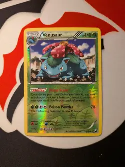 Bulbasaur Ivysaur Venusaur REVERSE HOLO (Near Mint) LOT Dark Explorers [Pokemon] - Image 3