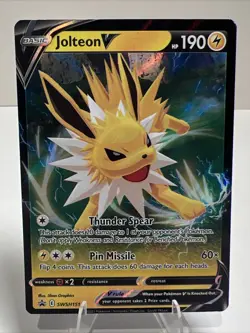 Jolteon V SWSH151 SWSH: Sword & Shield Promo Cards AUTHENTIC Pokemon Card - Image 1