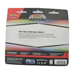 Pokemon TCG Prizmatic Evolution 2 Pack Blister Scarlet and Violet Eevee+Coin - Image 2